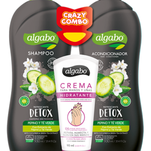 COMBO SHAMPOO + ACONDICIONADOR DETOX + CREMA HIDRATANTE