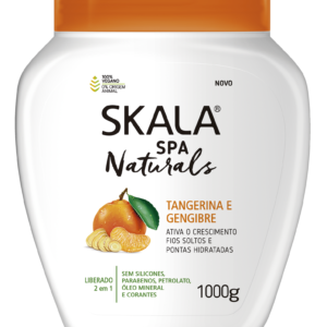 CREMA DE TRATAMIENTO ACONDICIONADOR MANDARINA Y JENGIBRE SPA NATURALS 1 KG