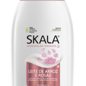 CREMA HIDRATANTE CORPORAL SKALA. LECHE DE ARROZ & ROSAS 400 ML