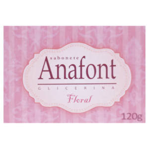 JABÓN GLICERINA ANAFONT FLORAL 120GRS
