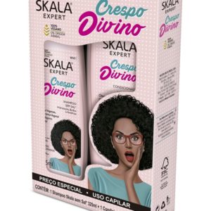 KIT SHAMPOO 325 ML + ACONDICIONADOR 325 ML. CRESPO DIVINO