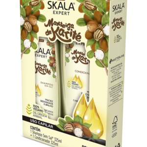 KIT SHAMPOO 325 ML + ACONDICIONADOR 325 ML. MANTECA DE KARITÉ