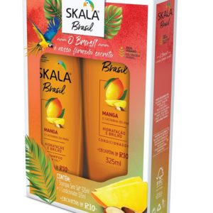 KIT SHAMPOO 325 ML + ACONDICIONADOR 325 ML. MANGO Y CASTAÑA
