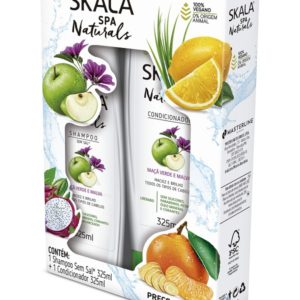 KIT SHAMPOO 325 ML + ACONDICIONADOR 325 ML. MANZANA VERDE