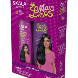 KIT SHAMPOO 325 ML + ACONDICIONADOR 325 ML. MAS LISOS