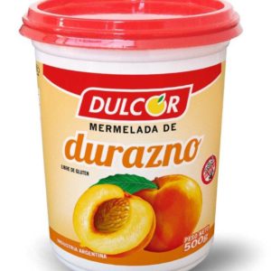 MERMELADA 500 GRS. SABOR DURAZNO