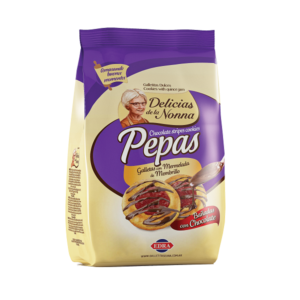 PEPAS MEMBRILLO BAÑADAS CON CHOCOLATE 320GRS
