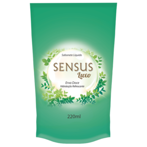 SACHET JABÓN LÍQUIDO SENSUS ERVA DOCE 220ML