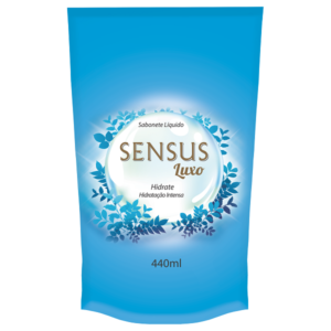 SACHET JABÓN LÍQUIDO SENSUS HIDRATANTE 440ML