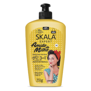 crema de peinar con protector térmico