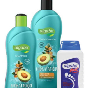 COMBO SHAMPOO + ACONDICIONADOR AGUACATE Y ARGÁN 930 ML + PEDICO